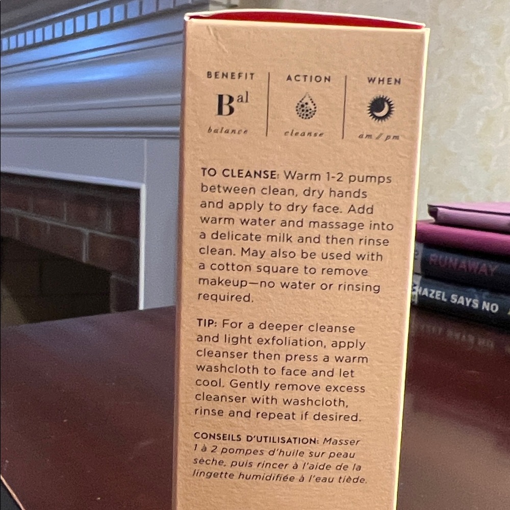 Unopened full-size bottle of OneLove Organics Botanical Enzyme Cleansing Oil - Picture 5 of 8